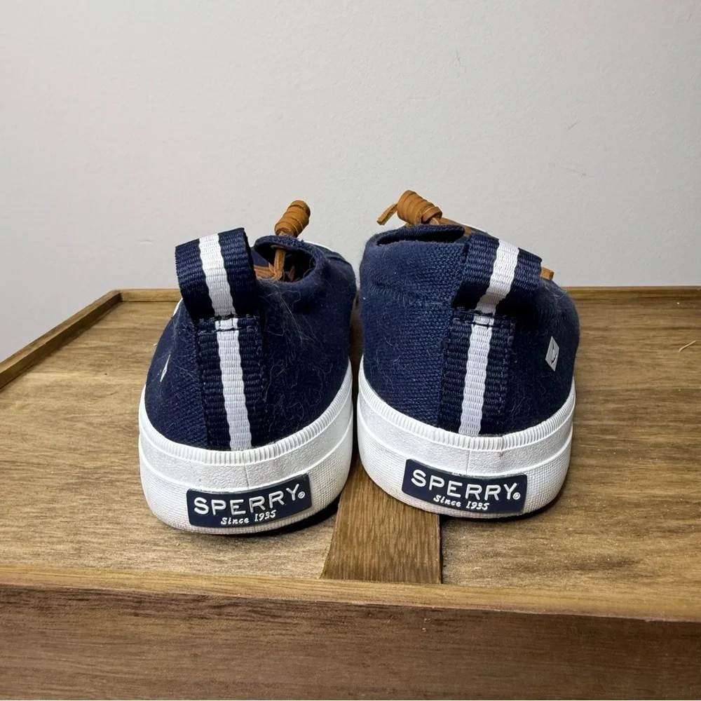 Sperry women’s Navy Canvas Boat Shoes